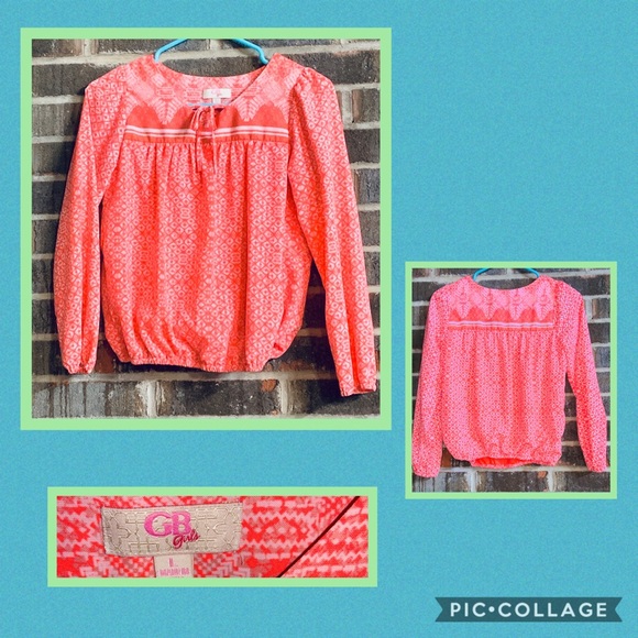 GB girls Other - •GB Girls Coral Top•